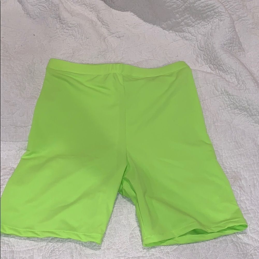 SORELLA Size S neon yellow bike short
